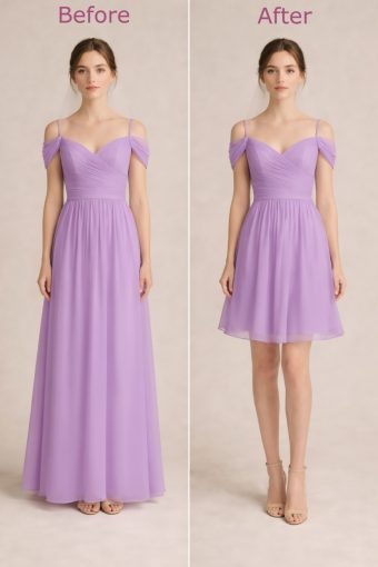 Bridesmail - shorten dress