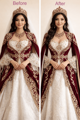 Turkish wedding girl