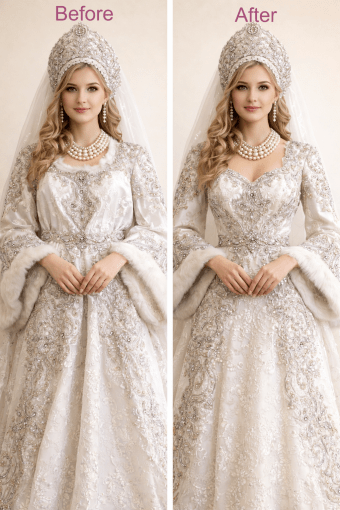 russian wedding girl