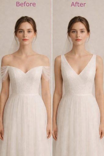 small sleeves and no sleeves