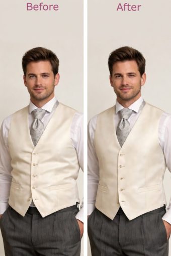 tight waistcoat vs fitted